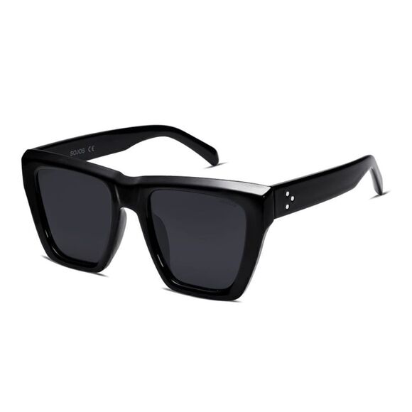 Oversized Square Cat Eye Sunglasses - Picture 1 of 4